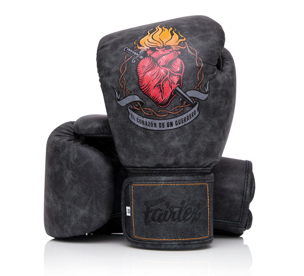 "Sacred Heart" Gloves - Fairtex x Tom Atencio Designs - Fight Armory  